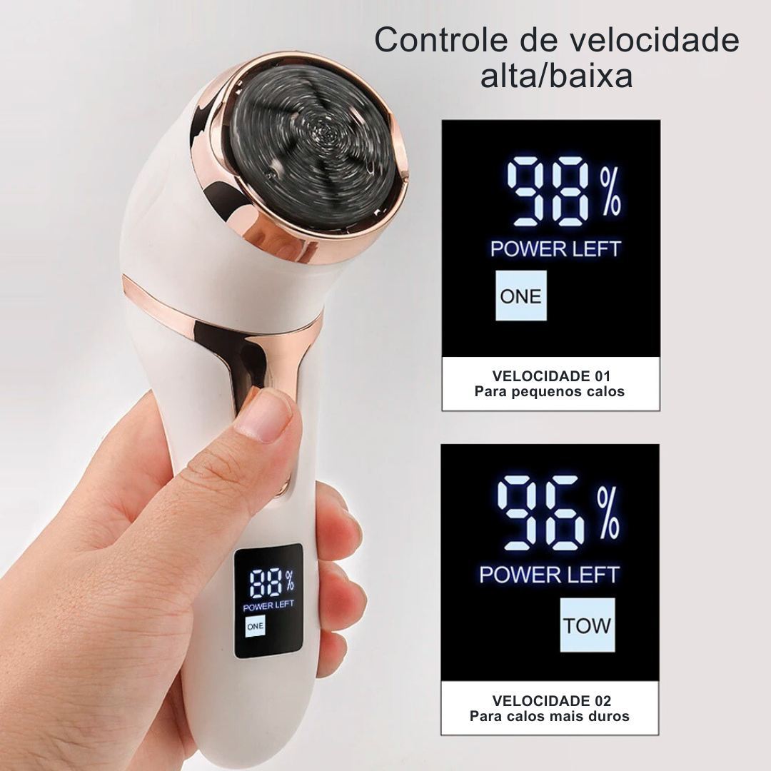 Removedor Elétrico de Calos e Rachaduras OrtoLive