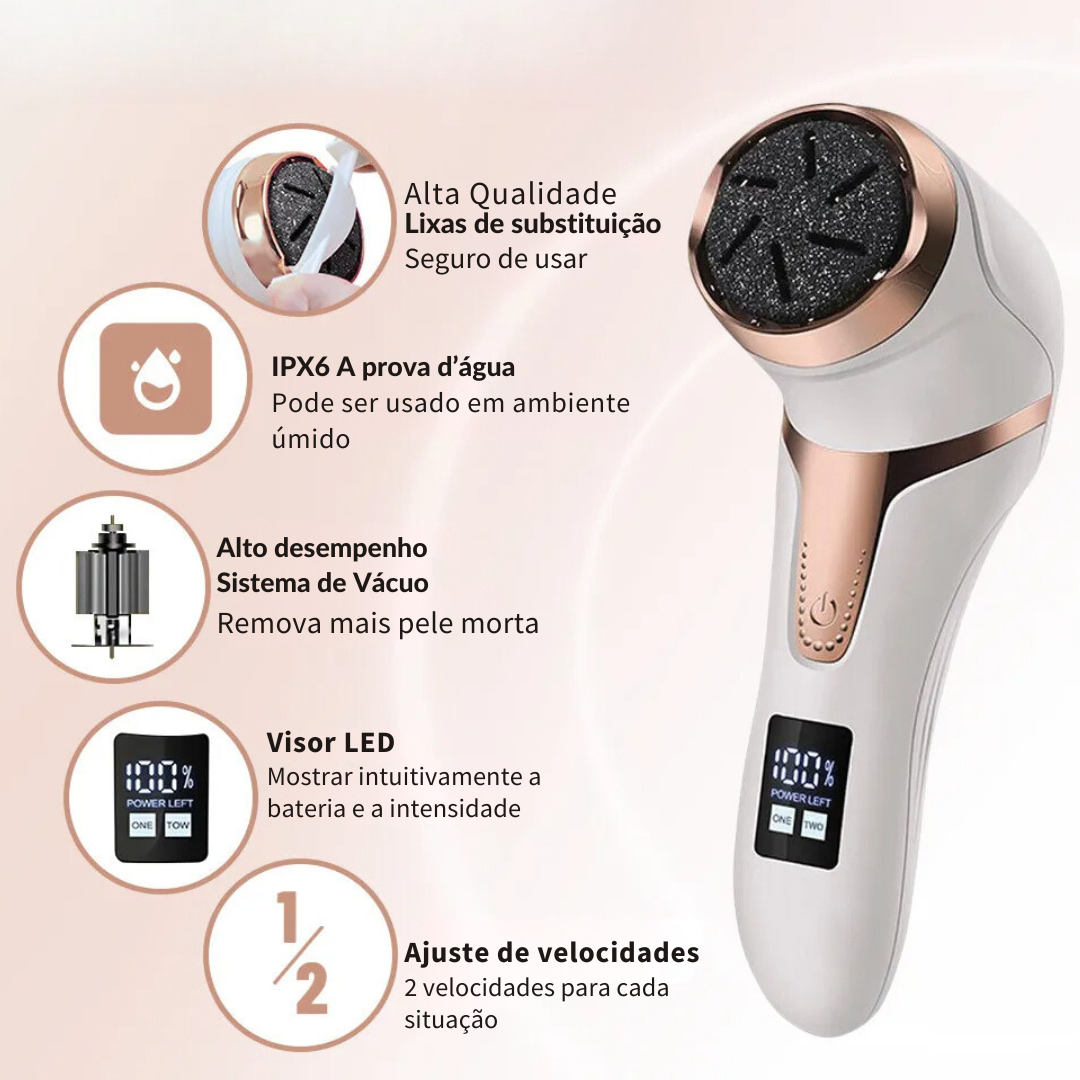 Removedor Elétrico de Calos e Rachaduras OrtoLive