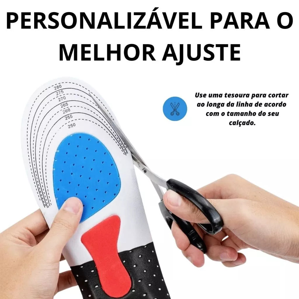 Palmilha Ortopédica Esportiva OrtoLive