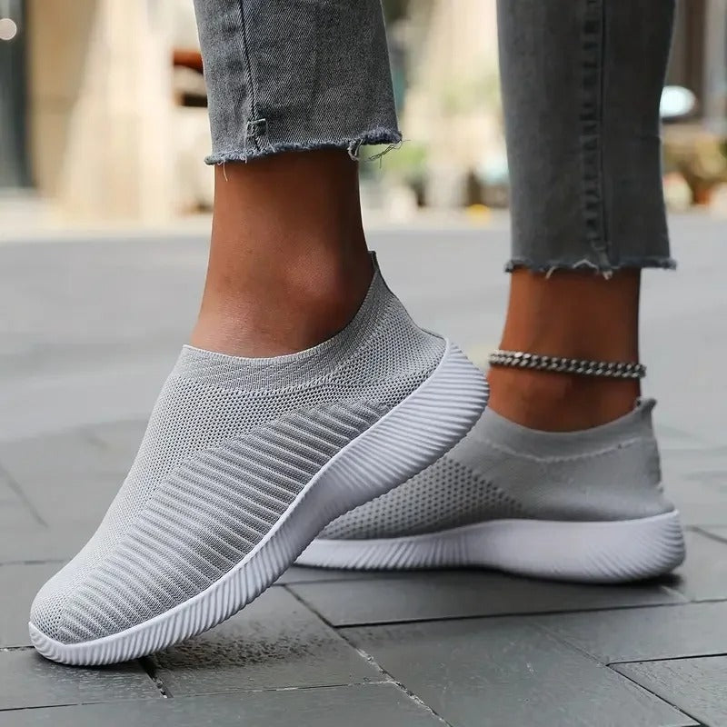 Tênis Feminino Ortopédico Slip-on OrtoLive - Máximo Conforto