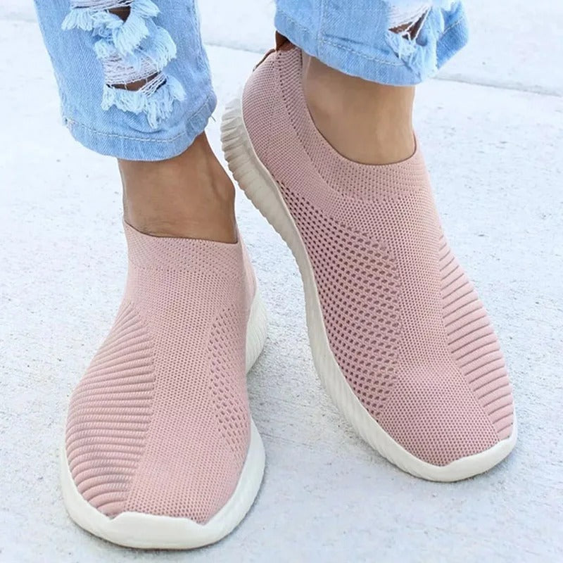 Tênis Feminino Ortopédico Slip-on OrtoLive - Máximo Conforto