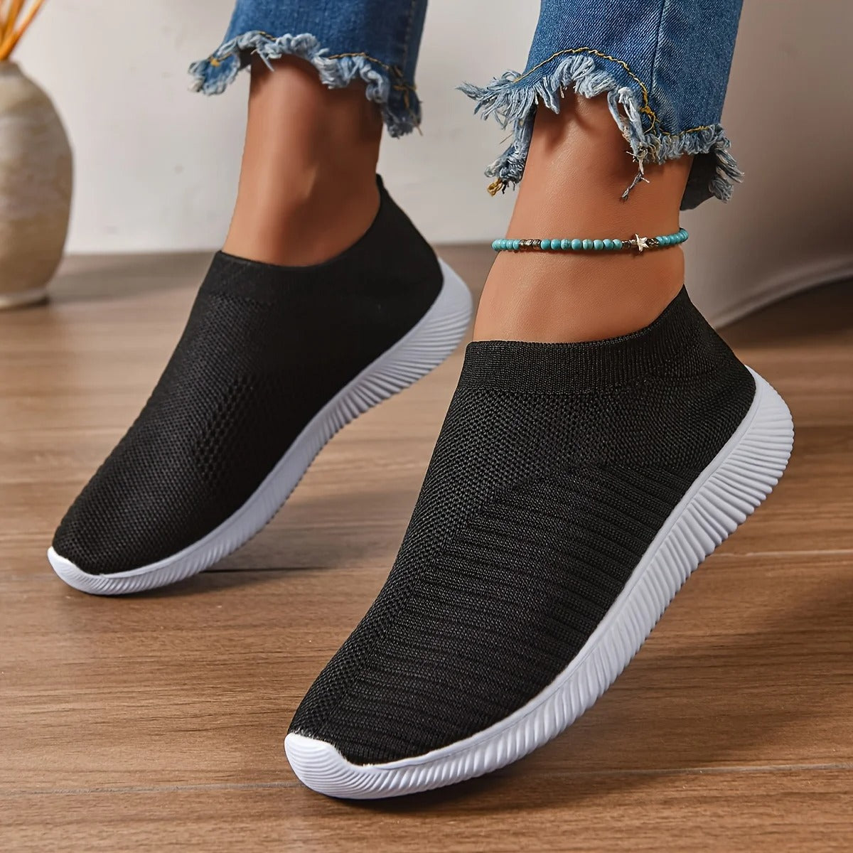 Tênis Feminino Ortopédico Slip-on OrtoLive - Máximo Conforto